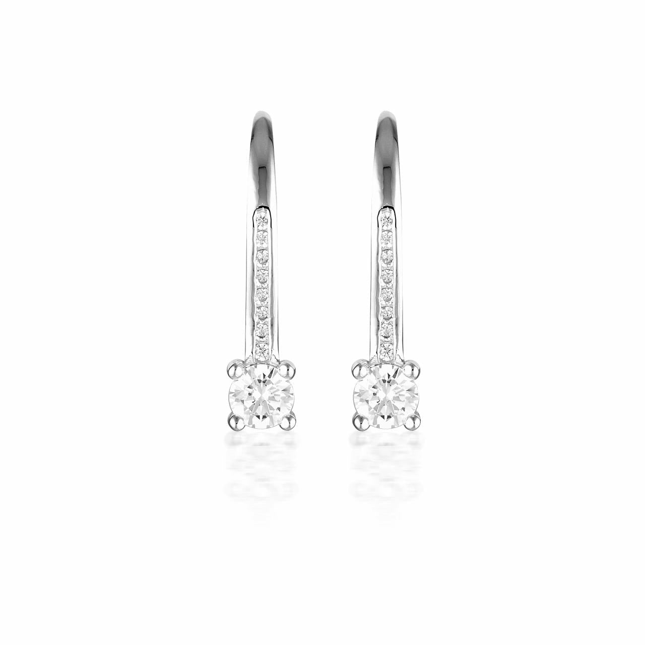 Georgini Sterling Silver Red Carpet Venice Earrings