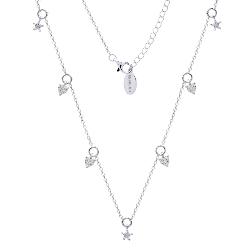 Georgini Sterling Silver "A Christmas Journey" Clara Necklace