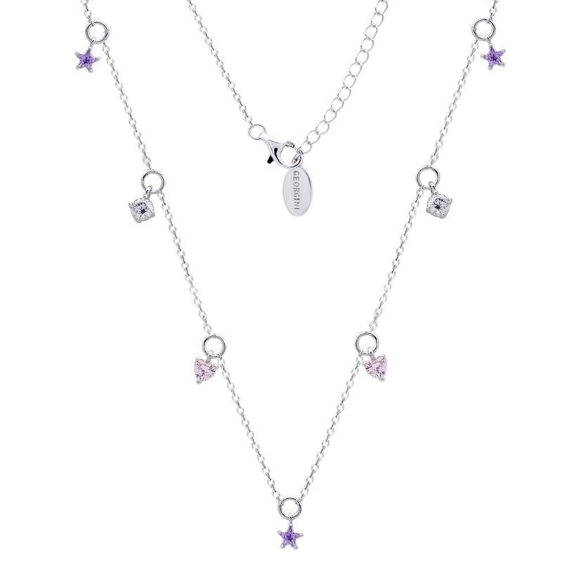 Georgini Sterling Silver "A Christmas Journey" Clara Mixed Necklace