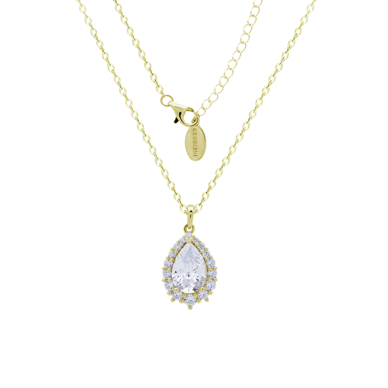 Georgini Gold Plated "A Christmas Journey" Elegant Pendant