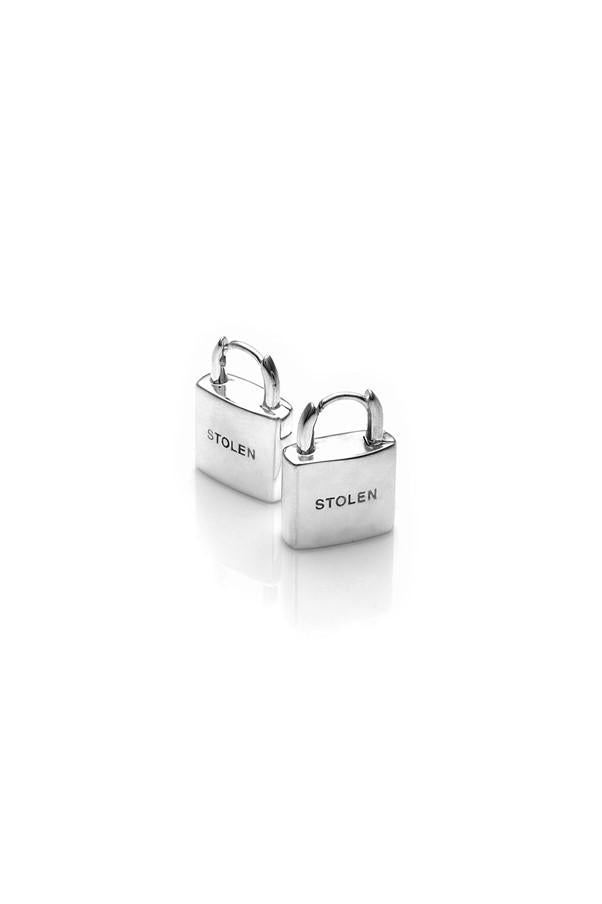 Stolen Girlfriends Club Sterling Silver Locket Earrings