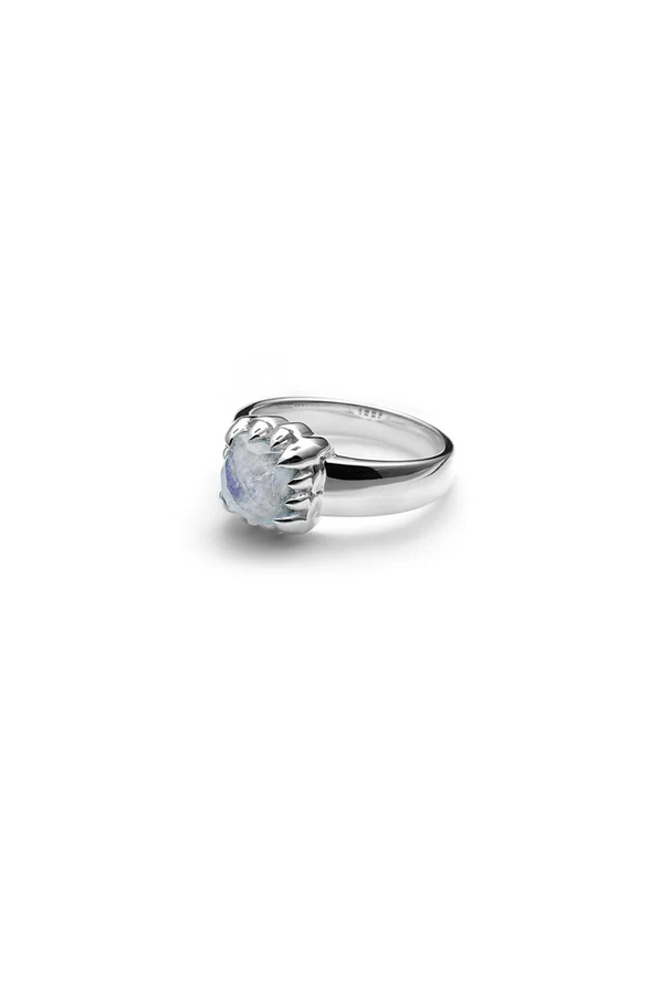 Stolen Girlfriends Club Sterling Silver Moonstone Baby Claw Ring