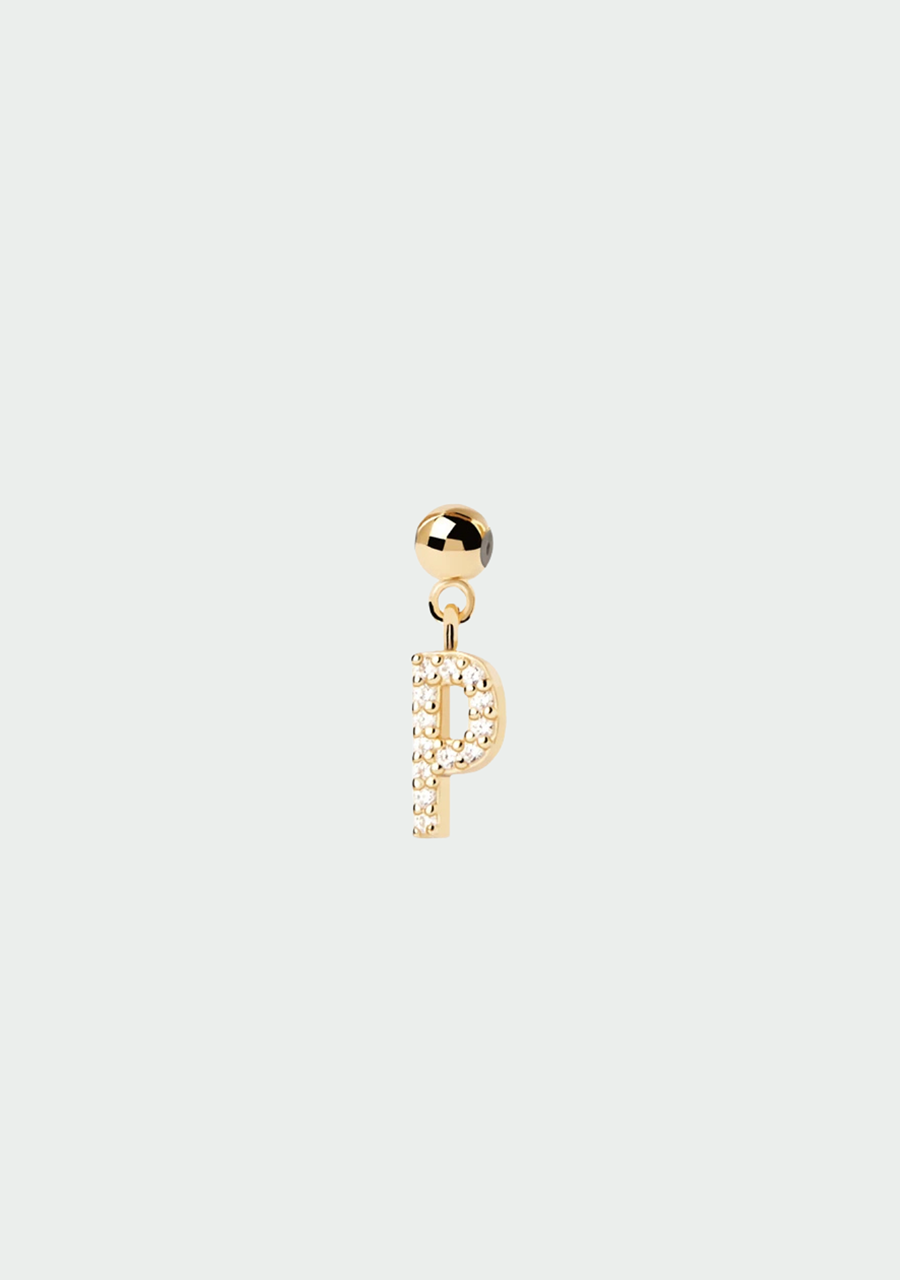 PD Paola Letter P Charm