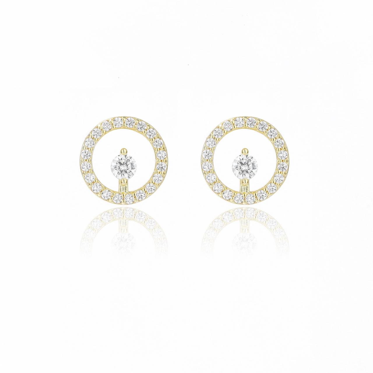 Georgini Gold Plated Goddess Cora Earrings