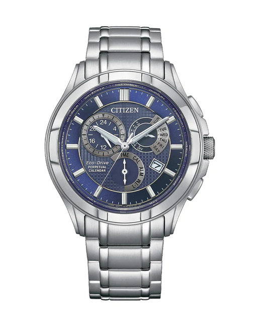 Citizen Gents Stainless Steel Eco-Drive 100m WR Watch Code: bl8160-58l