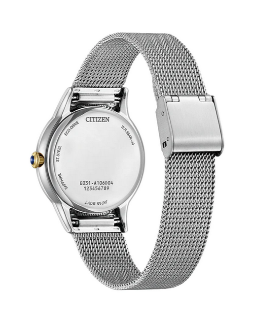 Citizen Ladies Stainless Steel Eco-Drive 50m WR