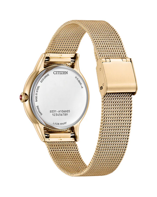 Citizen Ladies Stainless Steel Eco-Drive 50m WR Code: em0818-82x