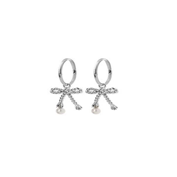 Karen Walker Sterling Silver Love Knot Sleepers