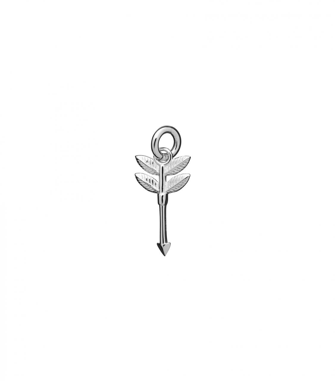 Karen Walker Sterling Silver Mini Feather Arrow Charm