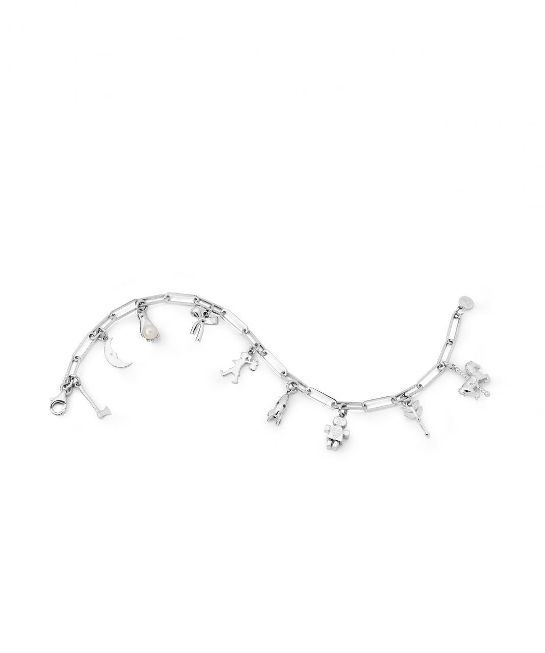 Karen Walker Sterling Silver Full Adventure Charm Bracelet