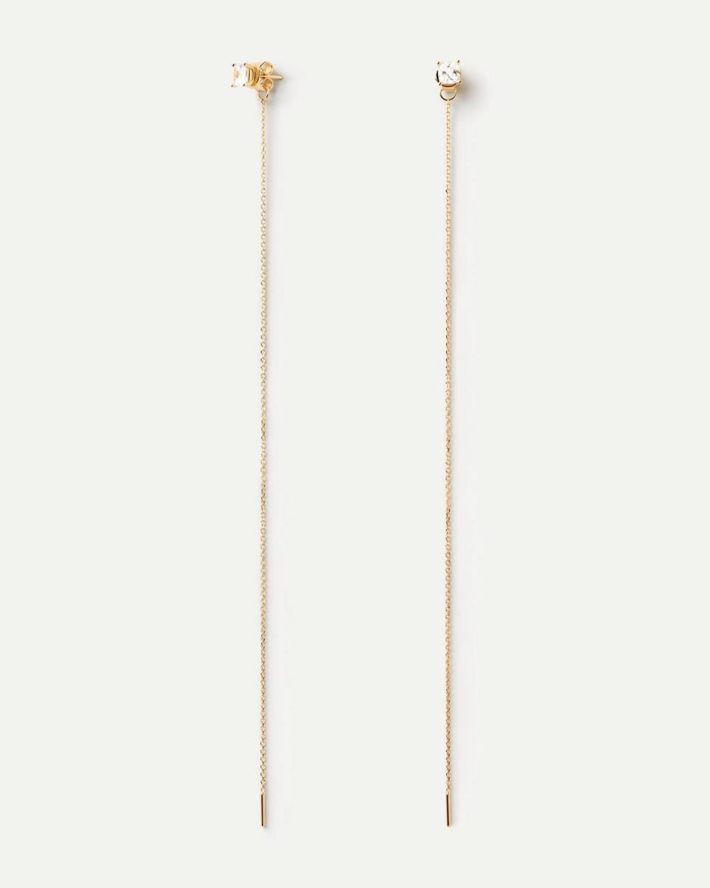 PD Paola 18ct Yellow Gold Plated Belle Drop Earrings