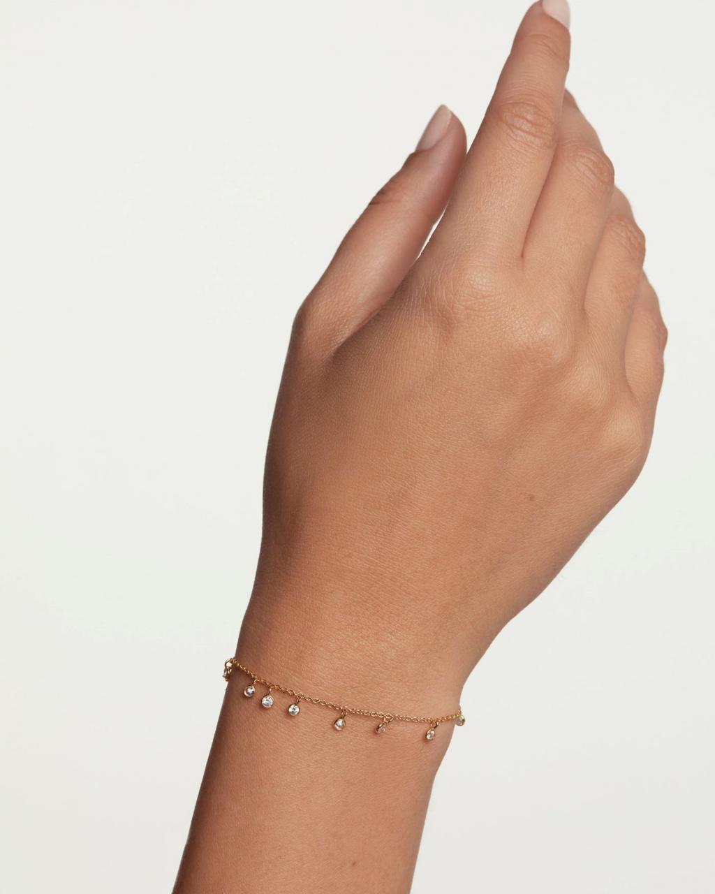 PD Paola 18ct Yellow Gold Plated Bliss Bracelet
