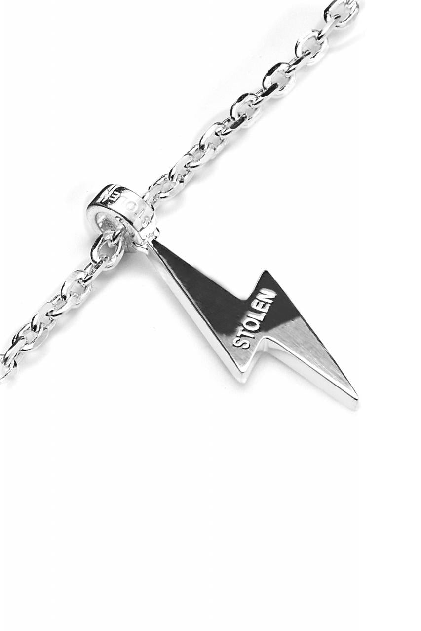 Stolen Girlfriends Club Sterling Silver Vertical Lightening Necklace