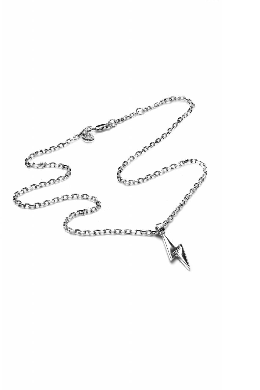 Stolen Girlfriends Club Sterling Silver Vertical Lightening Necklace