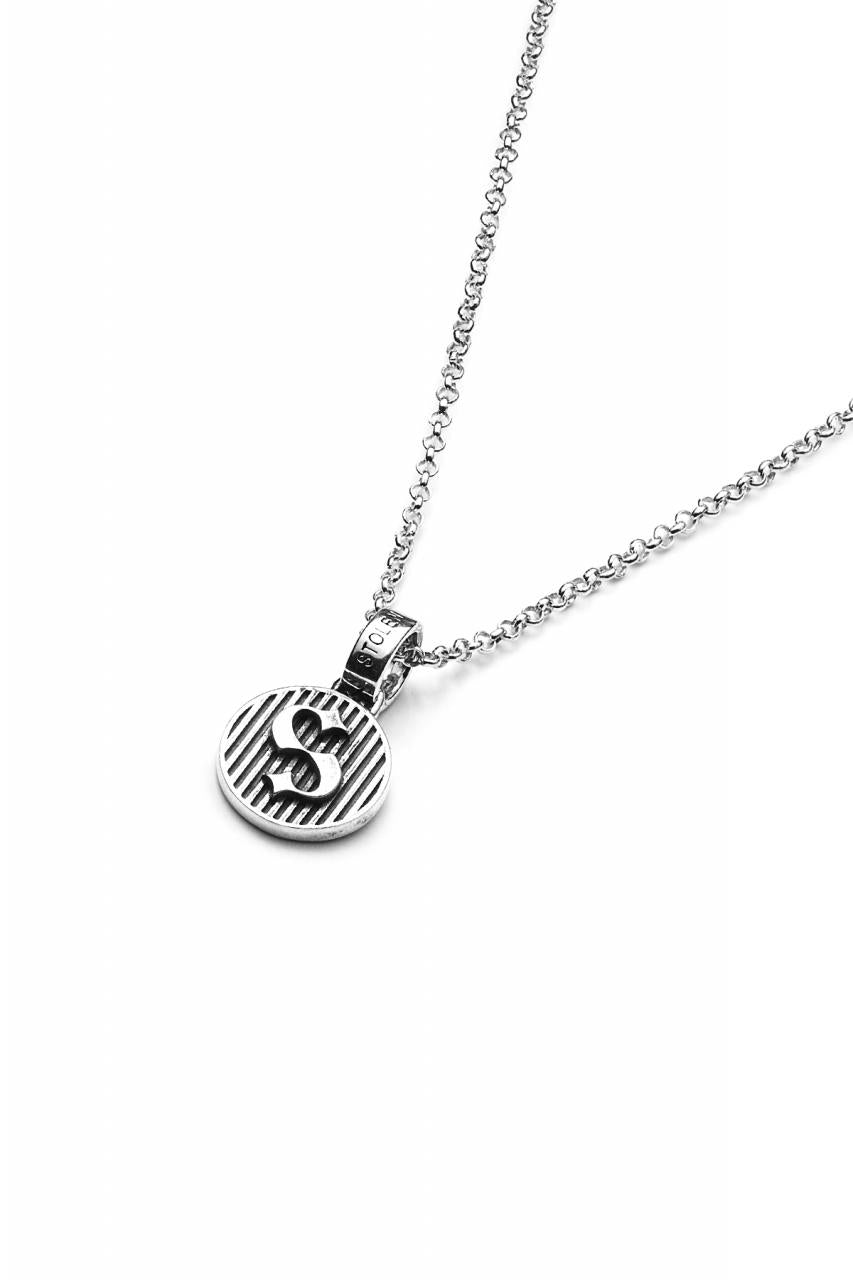 Stolen Girlfriends Club Sterling Silver Corrugated Pendant Necklace