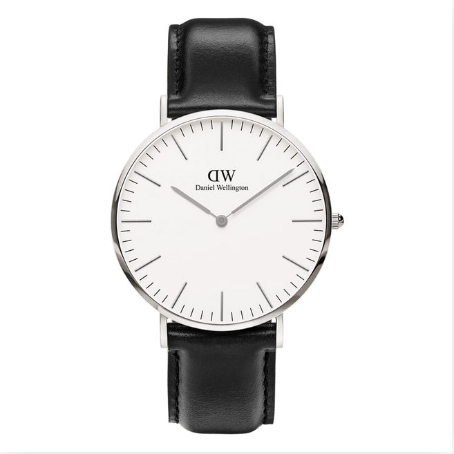 Daniel Wellington 40mm Classic Sheffield Stainless Steel Watch Size: 40mm