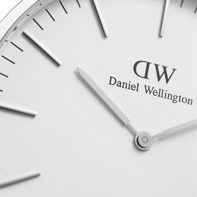 Daniel Wellington 40mm Classic Sheffield Stainless Steel Watch Size: 40mm