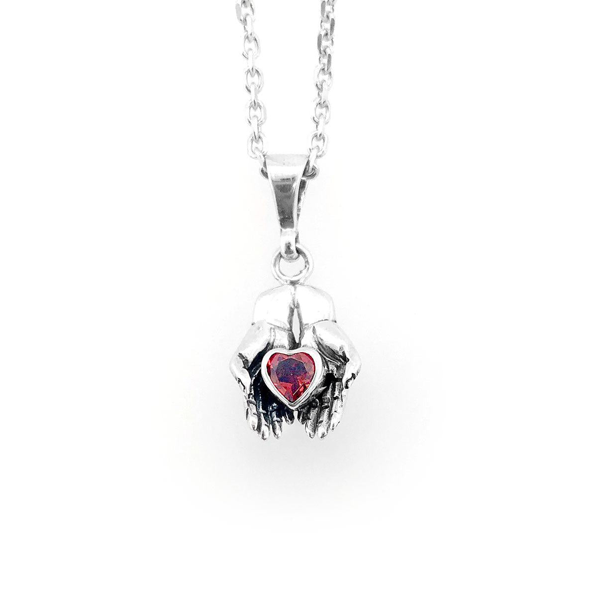 Nick Von K Tiny Cherish Pendant Sterling Silver