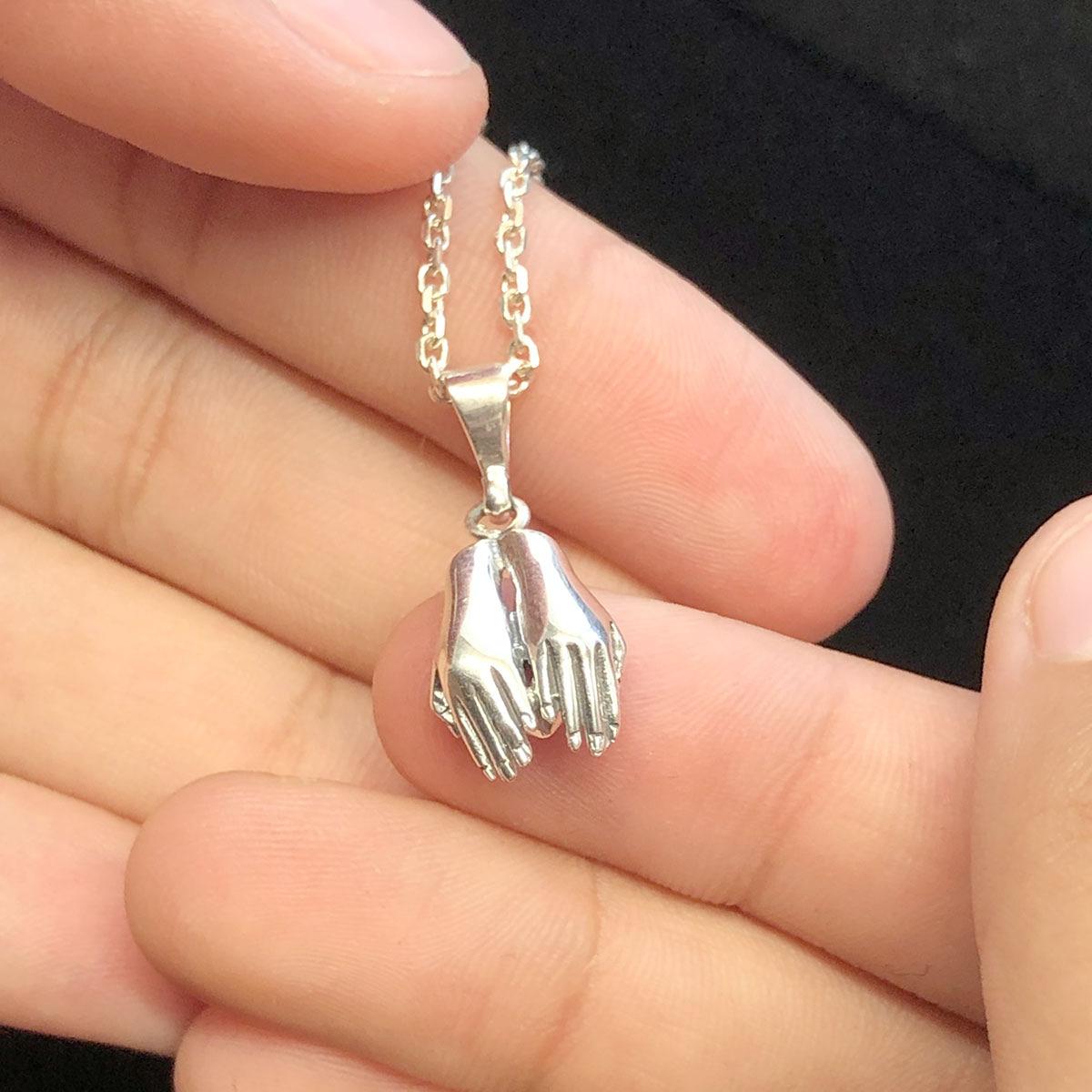 Nick Von K Tiny Cherish Pendant Sterling Silver