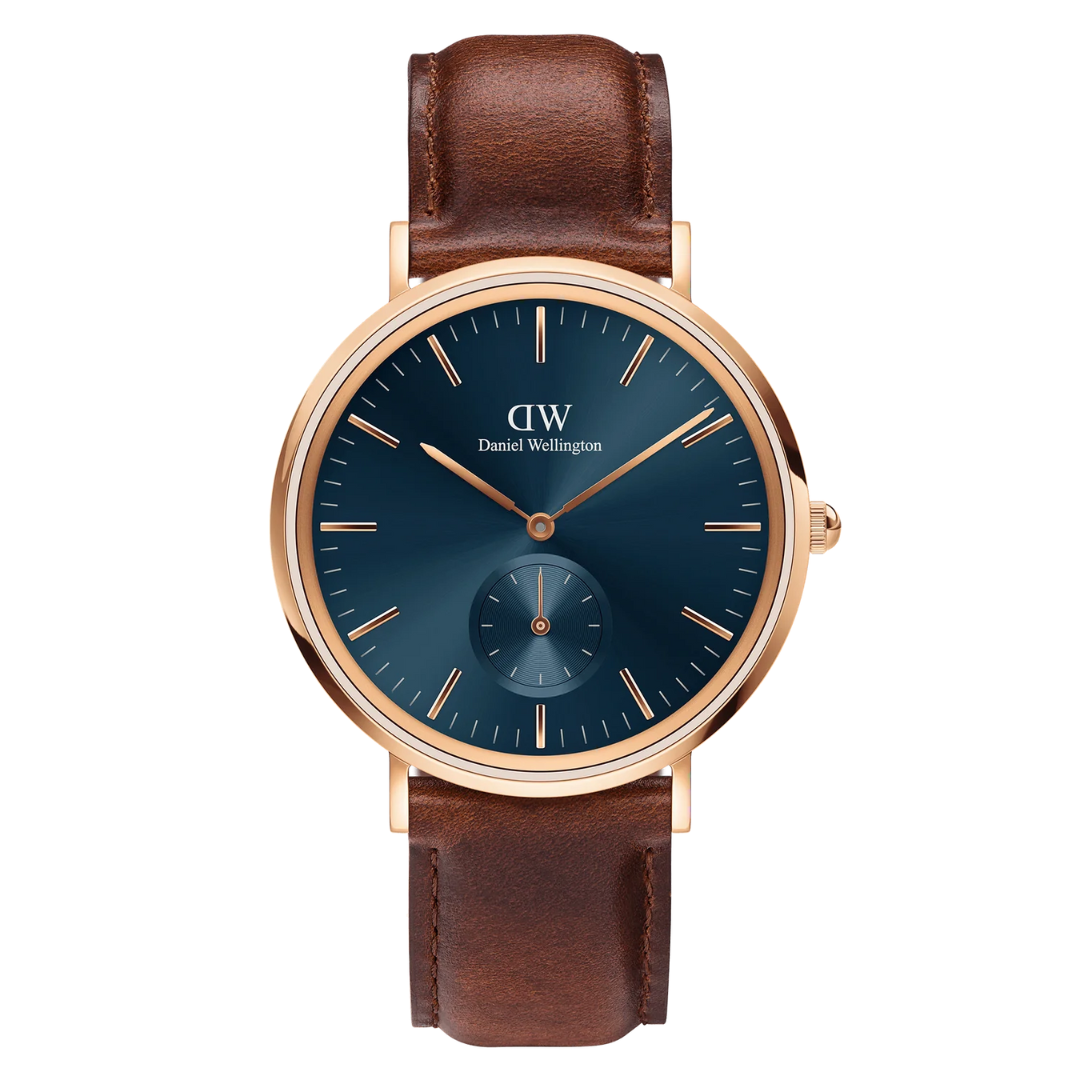 Daniel Wellington 40mm Classic Multi-Eye St Mawes Arctic Rose Gold Wat