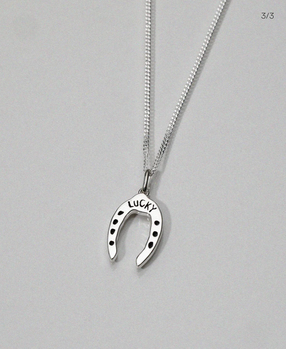Meadowlark Sterling Silver Nell Lucky Necklace