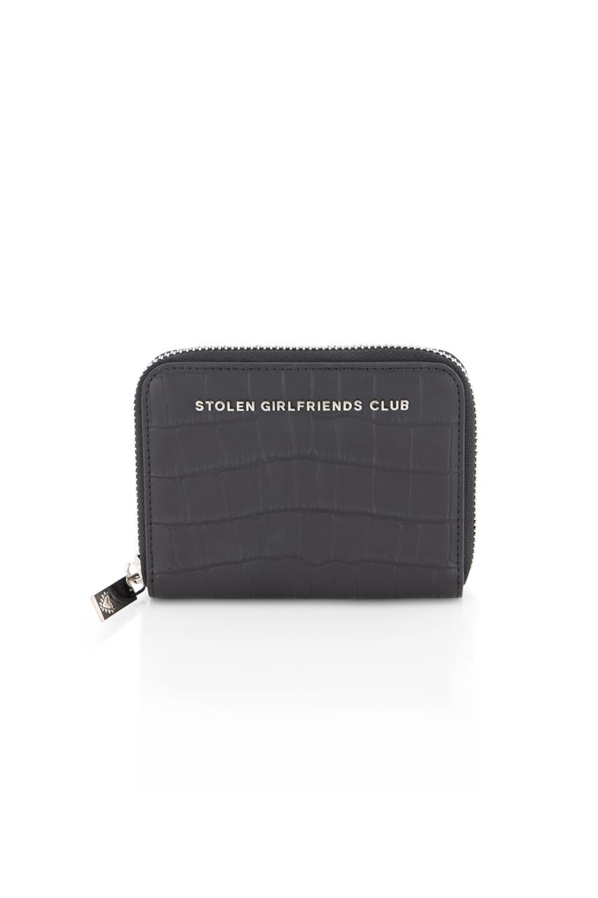 Stolen Girlfriends Club Matte Black Trouble Wallet