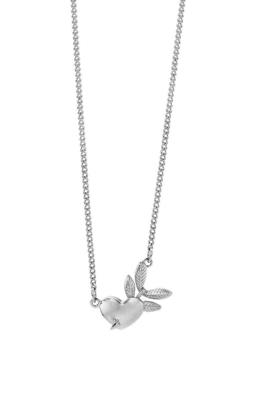 Karen Walker Sterling Silver Pixie Heart Necklace