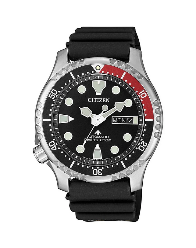 Citizen Gents Promaster Automatic Watch with Black Polyurethane Strap