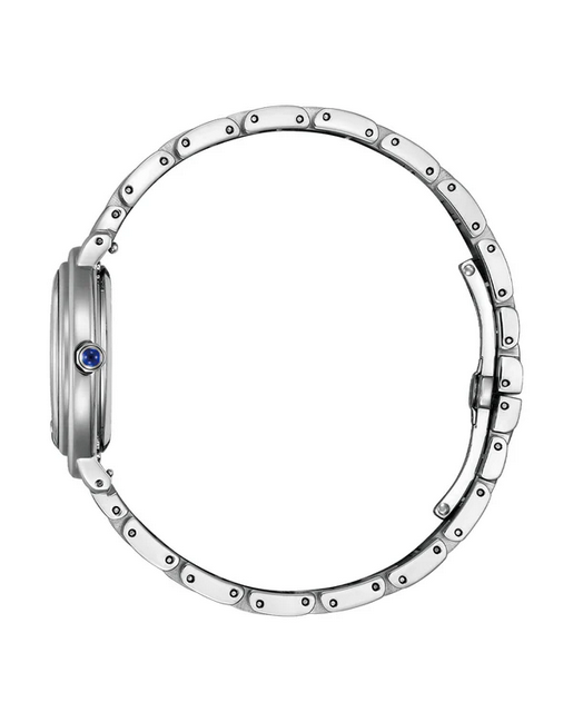 Citizen Ladies Eco-Drive Stainless Steel Watch with Mother of Pearl Dial