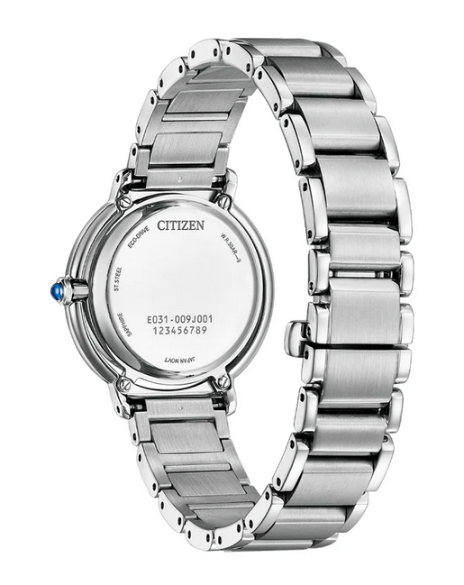 Citizen Ladies Eco-Drive Stainless Steel Watch with Grey Dial