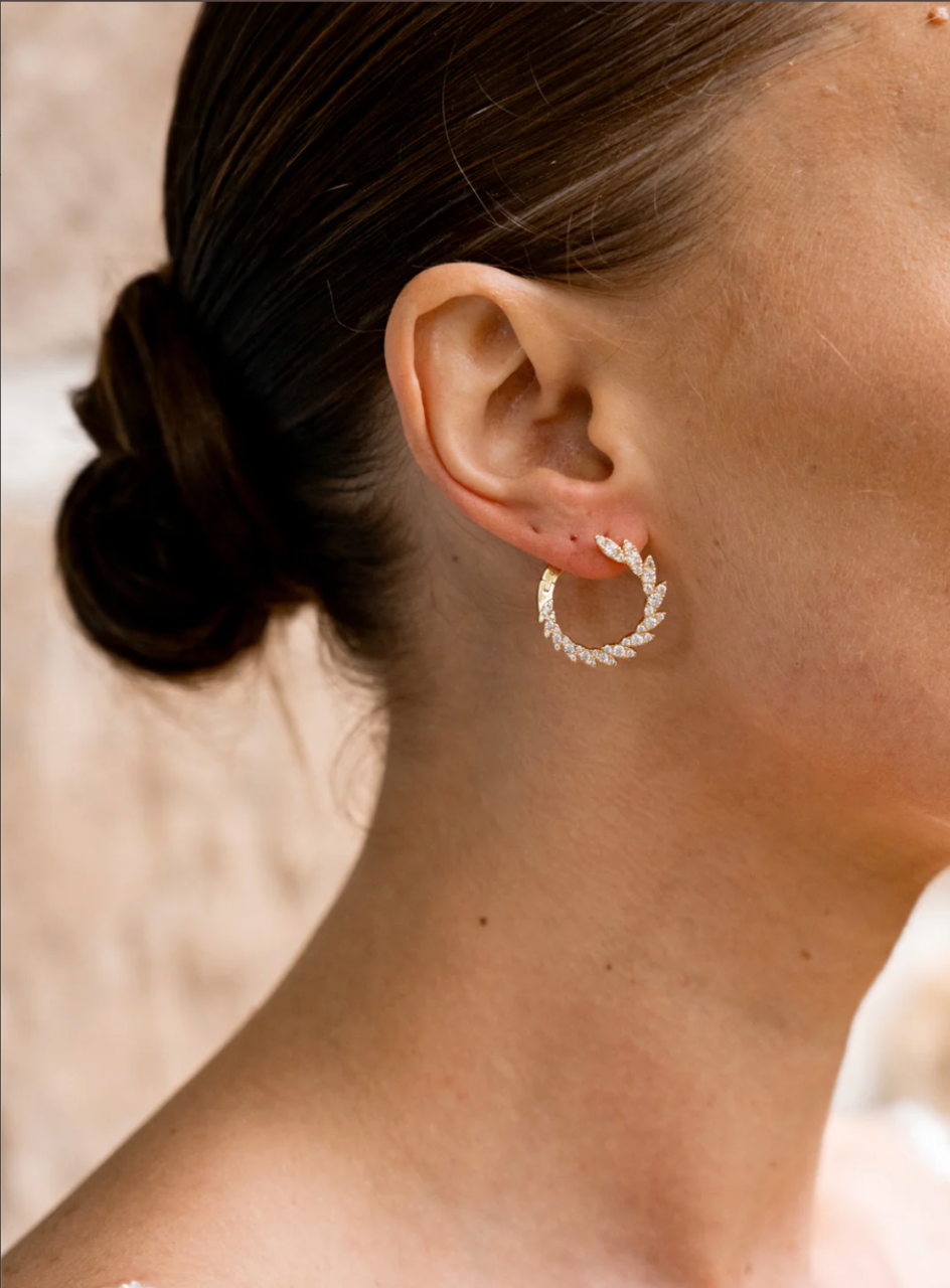 Georgini Gold Plated Sydney Soiree Point Piper Earrings