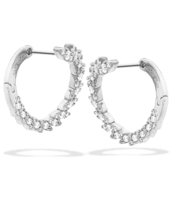 Georgini Sterling Silver Sydney Soiree Point Piper Earrings