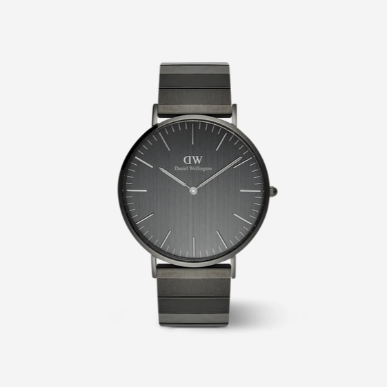 Daniel Wellington Classic 40 Anthracite Piano Link Watch