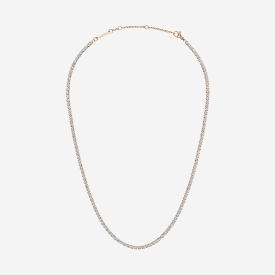 Daniel Wellington Rose Gold Plated Classic Tennis Necklace