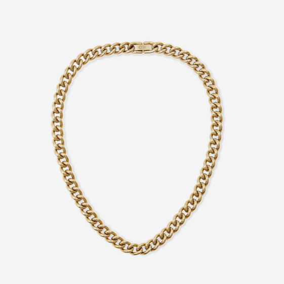 Daniel Wellington Gold Plated Chunky Chain Necklace