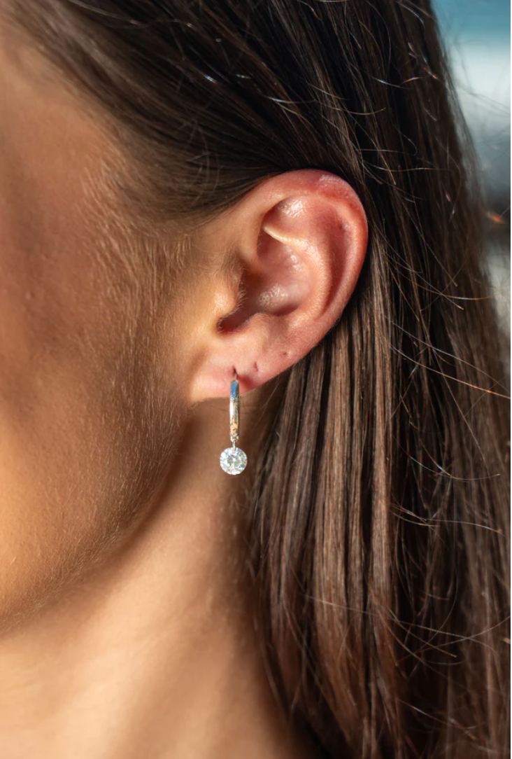 Georgini Sterling Silver Mirage Alice Droplet Earrings