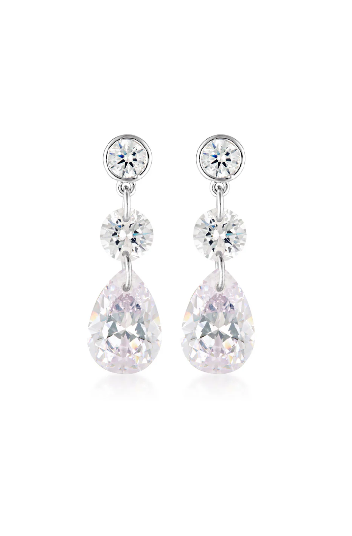 Georgini Sterling Silver Mirage Augusta Earrings