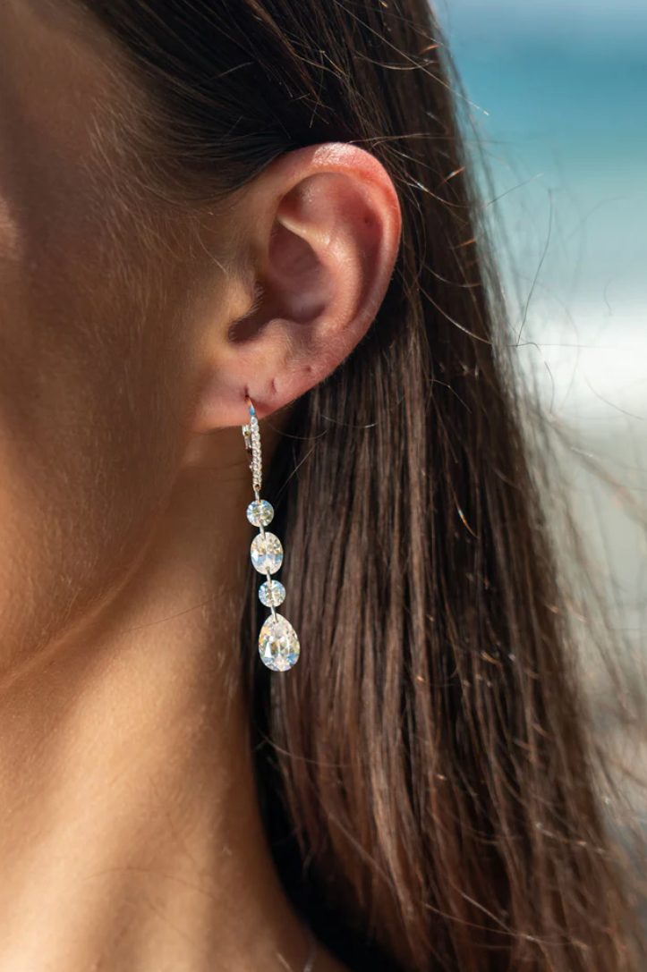 Georgini Sterling Silver Mirage Olga Earrings