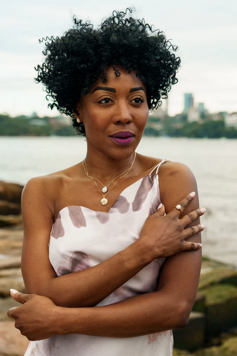 Georgini Gold Plated Opal Glow Rozelle White Created Opal Pendant