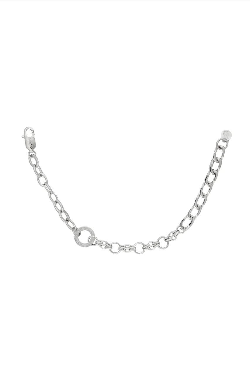 Stolen Girlfriends Club Sterling Silver Core Bracelet- Medium