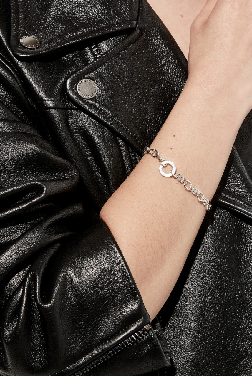 Stolen Girlfriends Club Sterling Silver Core Bracelet- Large