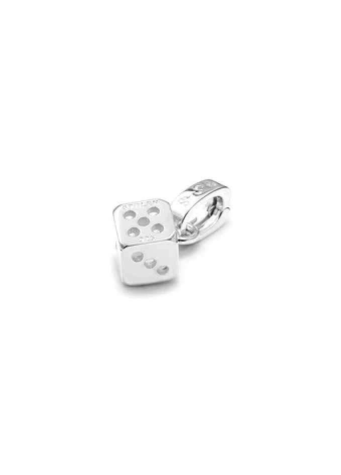 Stolen Girlfriends Club Sterling Silver Lucky Dice Charm
