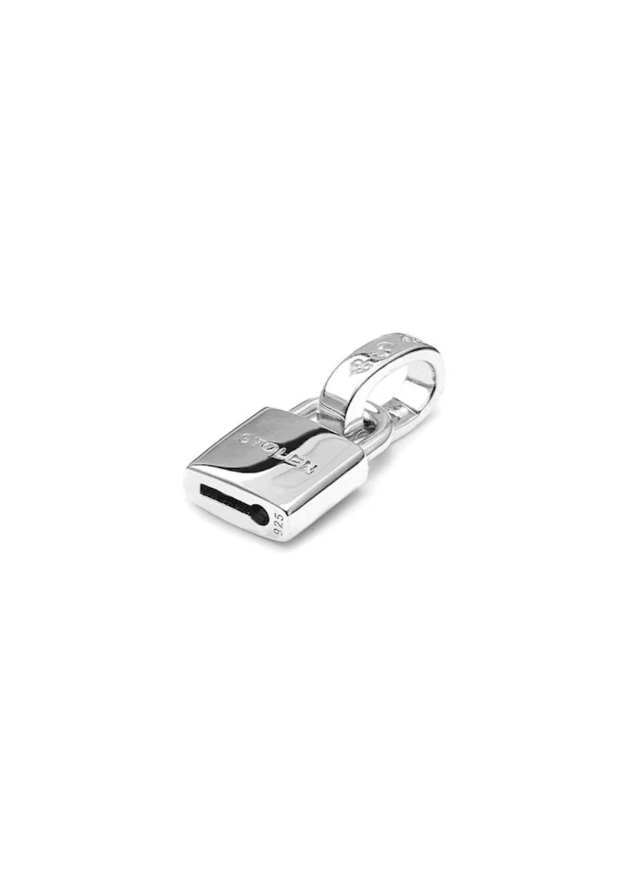 Stolen Girlfriends Club Sterling Silver Unbreakable Lock Charm