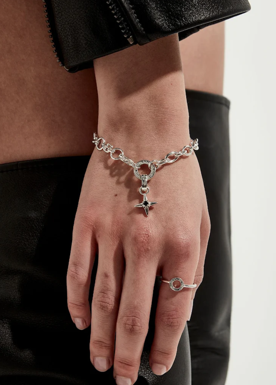 Stolen Girlfriends Club Sterling Silver North Star Charm