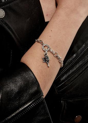 Stolen Girlfriends Club Sterling Silver Stolen Rose Charm