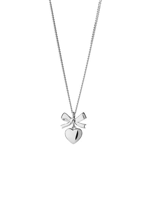 Karen Walker Sterling Silver Mini Superlove Necklace