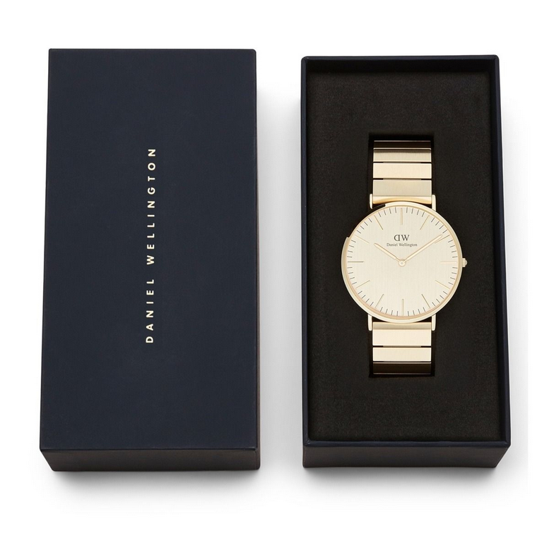 Daniel Wellington 40mm Classic Evergold Piano Link Watch