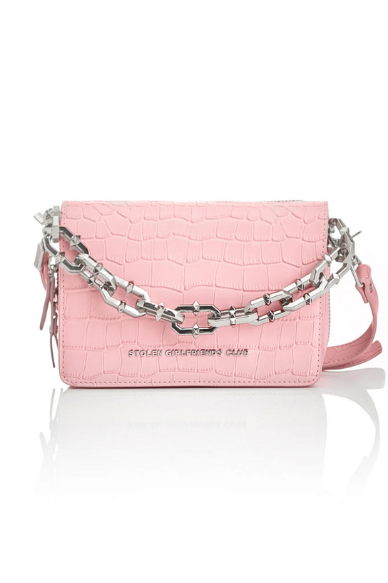 Stolen Girlfriends Club Bubble Gum Pink Little Trouble Bag