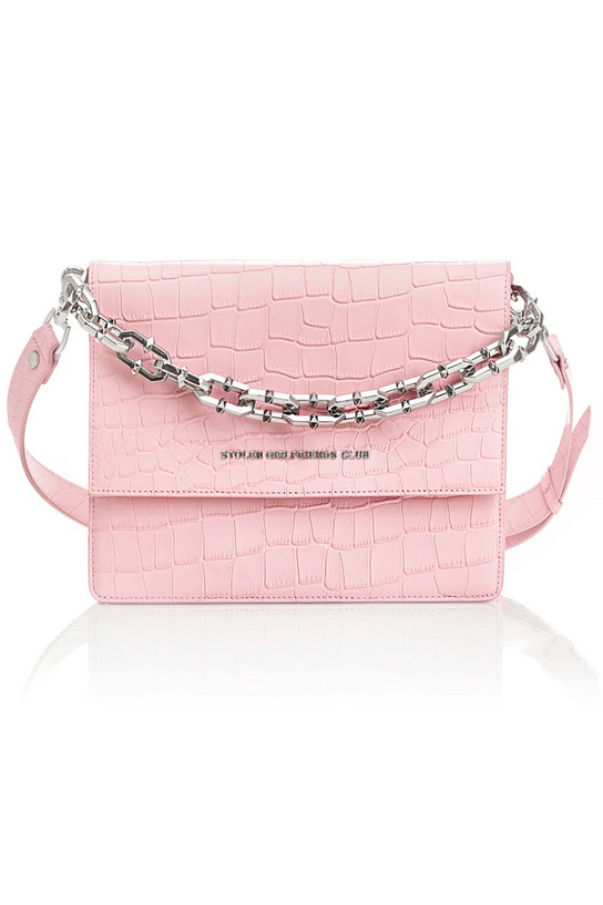 Stolen Girlfriends Club Bubble Gum Pink Big Trouble Bag