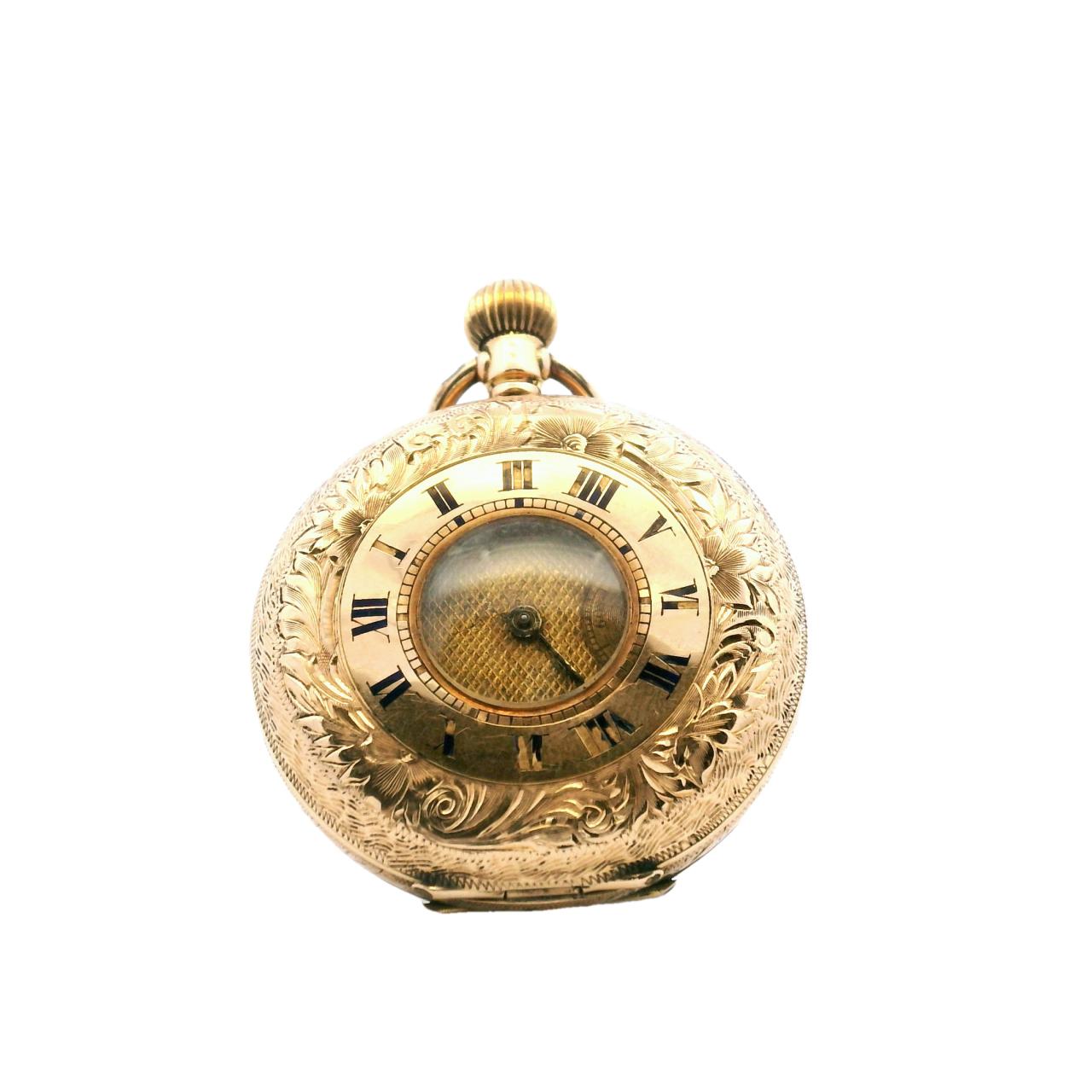 Estate 14ct Yellow Gold Pocket Watch